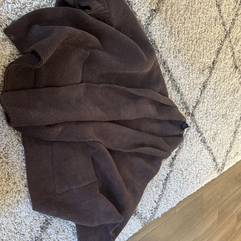Barefoot Dreams Brown Sweater Shrug